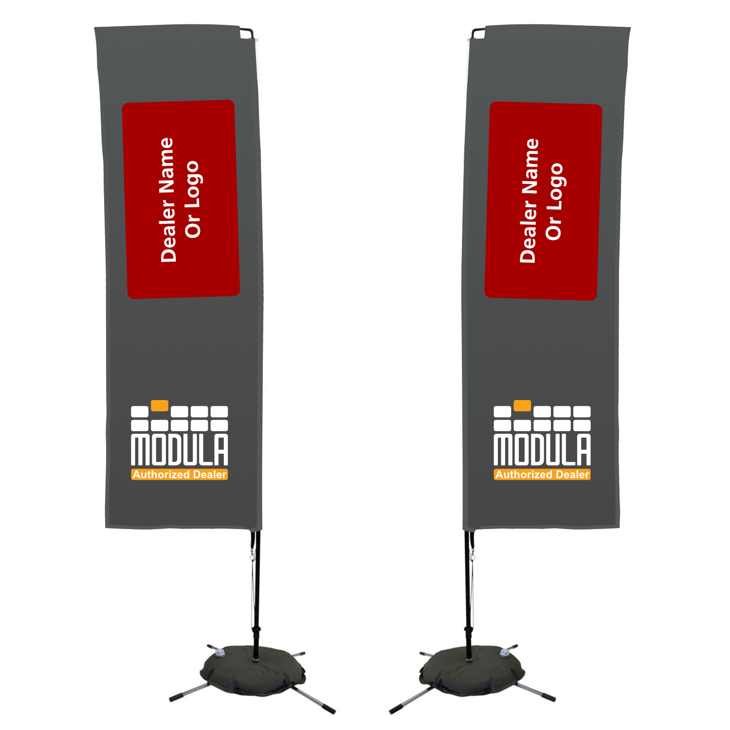 10' Streamline Rectangle Sail Sign Kit - Authorized Dealer