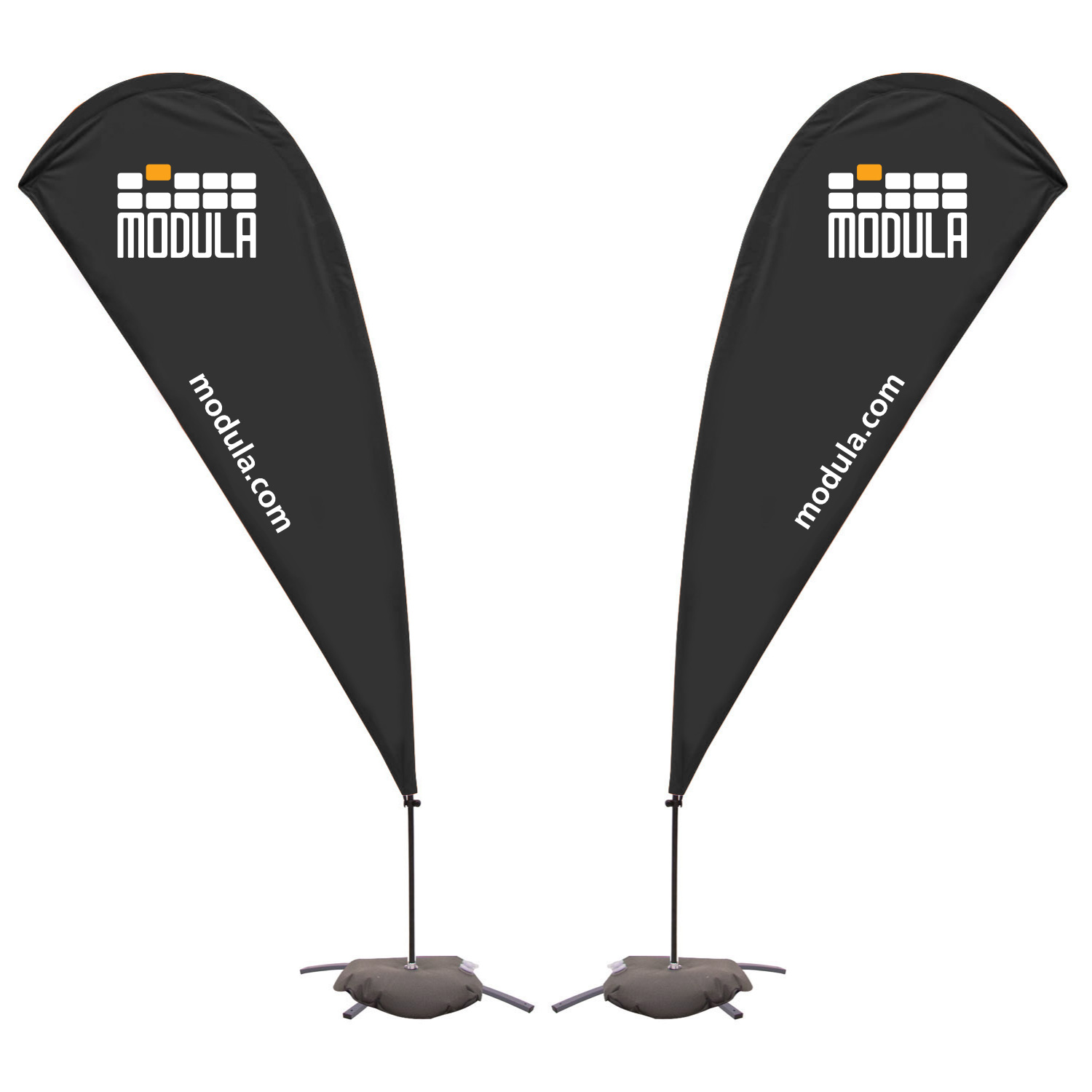 9.5' Value Teardrop Sail Kit (Double Sided with Cross Base)